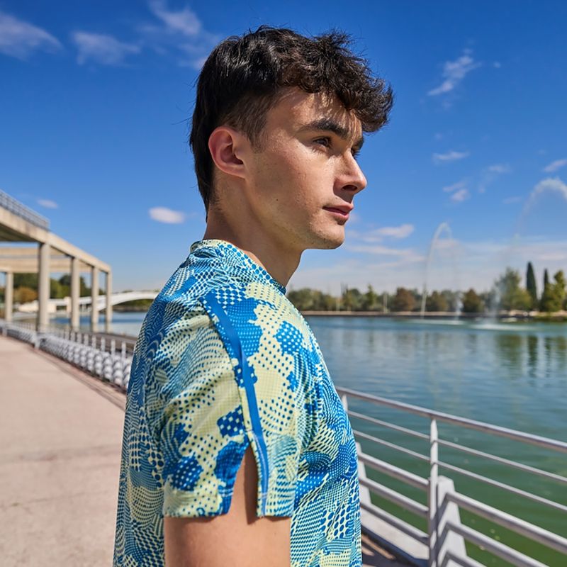 Мъжка тениска за бягане Joma R-City lime 8