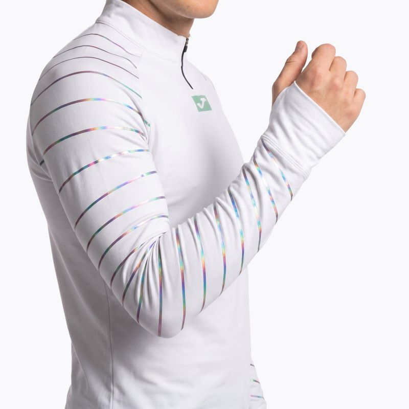 Мъжки бягащ ръкав Joma R-Night, бял 4