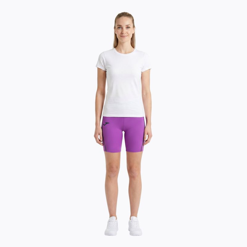 Дамски къси панталони за бягане Joma R-City Iconic violet 2