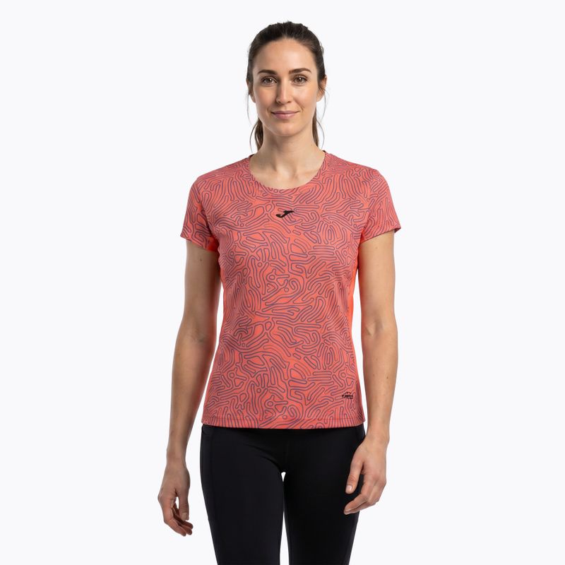 Дамска тениска за бягане Joma R-Nature coral 2