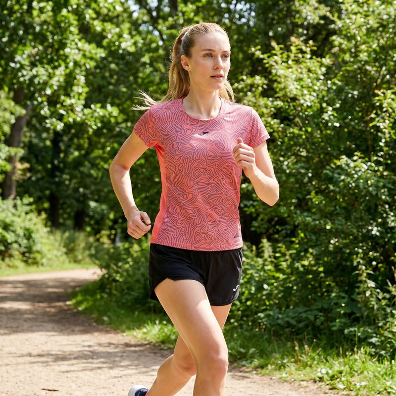 Дамска тениска за бягане Joma R-Nature coral 14