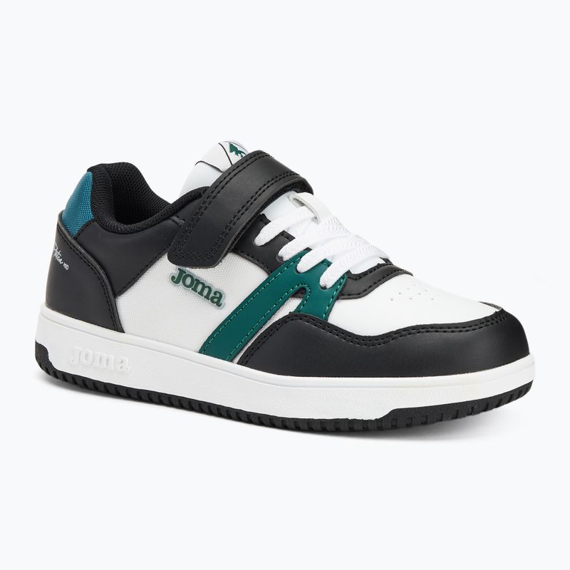 Детски обувки Joma Platea Low Jr бяло/зелено