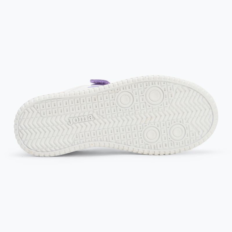 Детски обувки Joma Platea Low Jr розово/лилаво 4