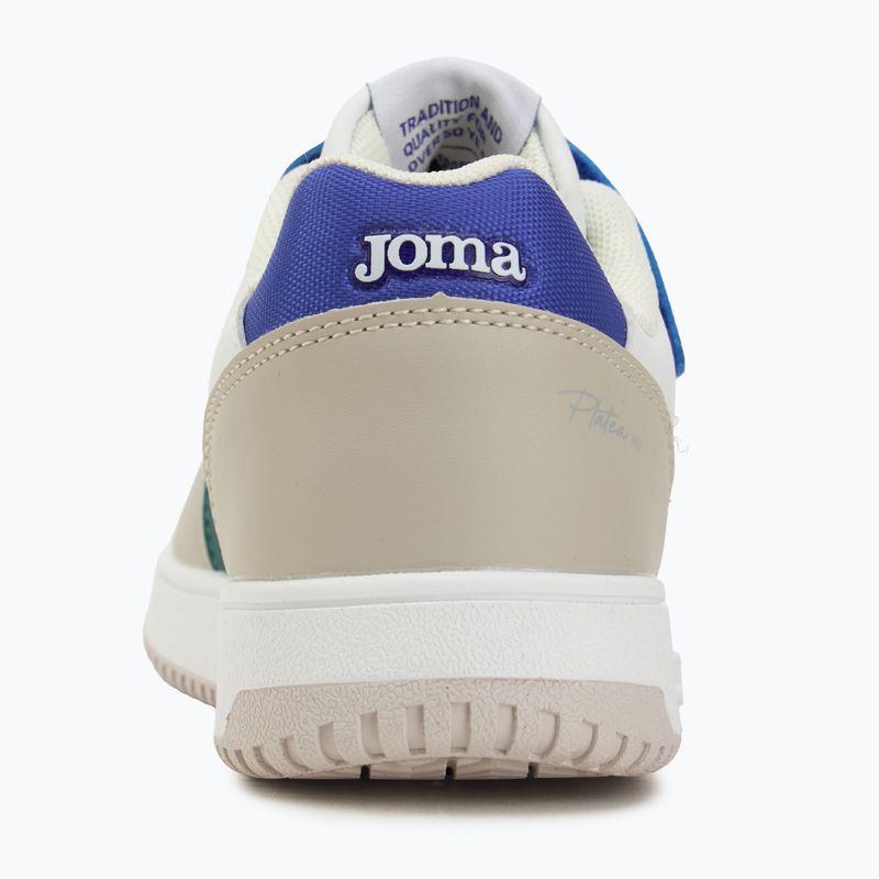 Детски обувки Joma Platea Low Jr бели/бежови 6