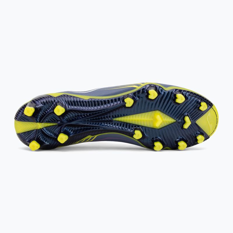 Joma Propulsion Cup FG мъжки футболни обувки лилаво/жълто 4