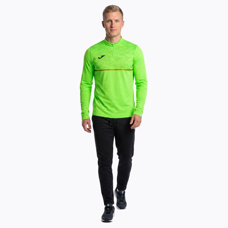 Мъжки потник за бягане Joma Record III fluor green 2