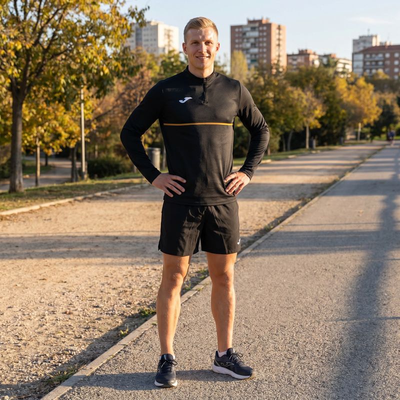 Мъжки потник за бягане Joma Record III black 6