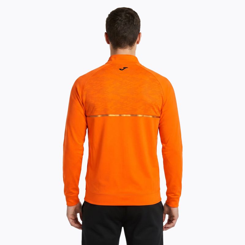 Мъжки потник за бягане Joma Record III Full Zip orange 2