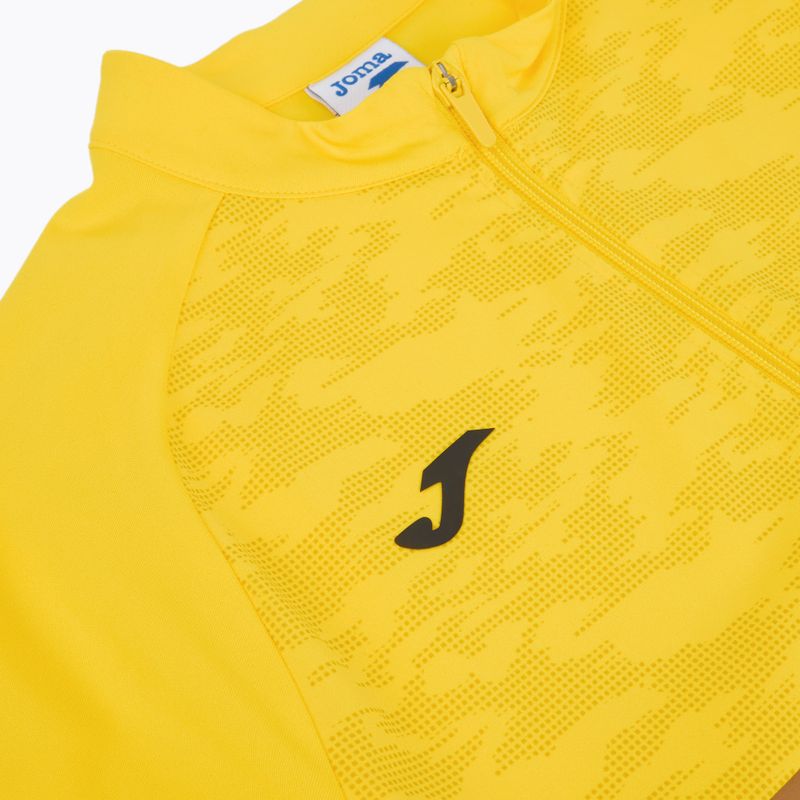 Женски потник за бягане Joma Record III Full Zip yellow 3