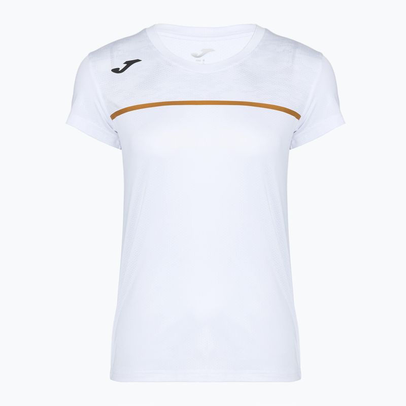 Дамска тениска за бягане Joma Record III бяла 5