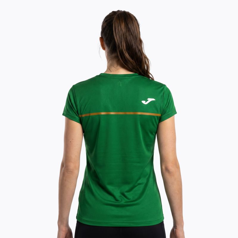 Дамска тениска за бягане Joma Record III зелена 2