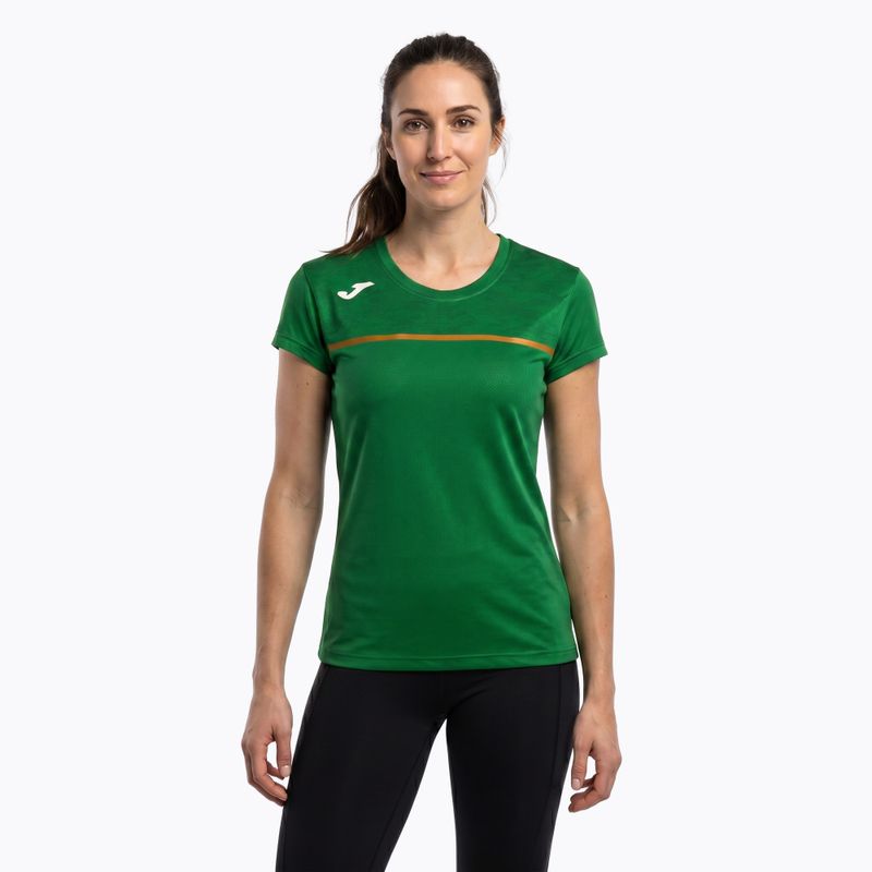 Дамска тениска за бягане Joma Record III зелена 3