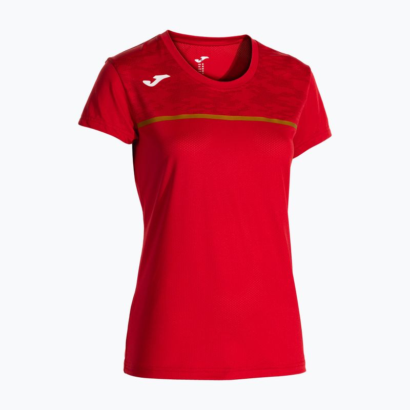 Дамска тениска за бягане Joma Record III червена