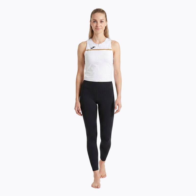 Дамска тениска за бягане Joma Record III Top white 2