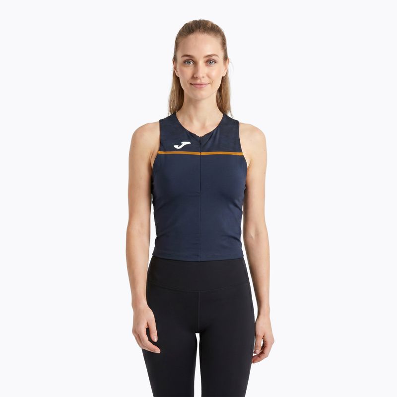 Дамска тениска за бягане Joma Record III Top navy