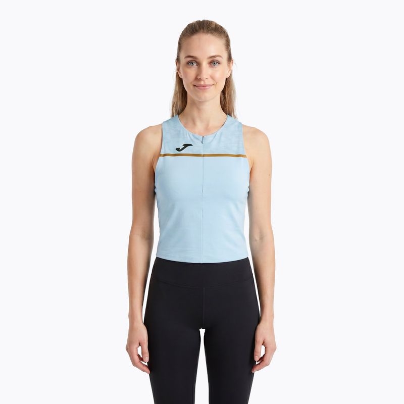 Дамска светлосиня тениска за бягане Joma Record III Top