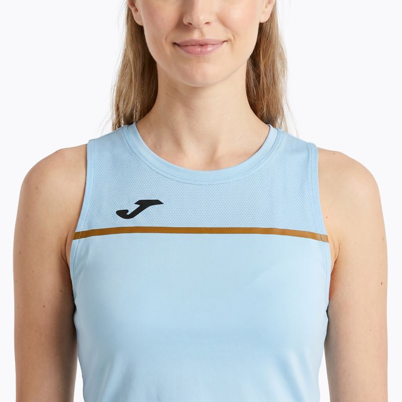 Дамска светлосиня тениска за бягане Joma Record III Top 3