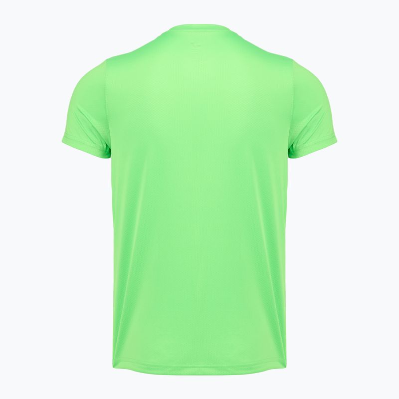 Мъжка тениска за бягане Joma Record III fluor green 2