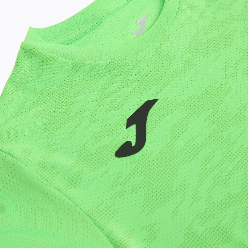 Мъжка тениска за бягане Joma Record III fluor green 4