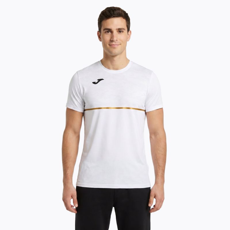 Мъжка тениска за бягане Joma Record III бяла