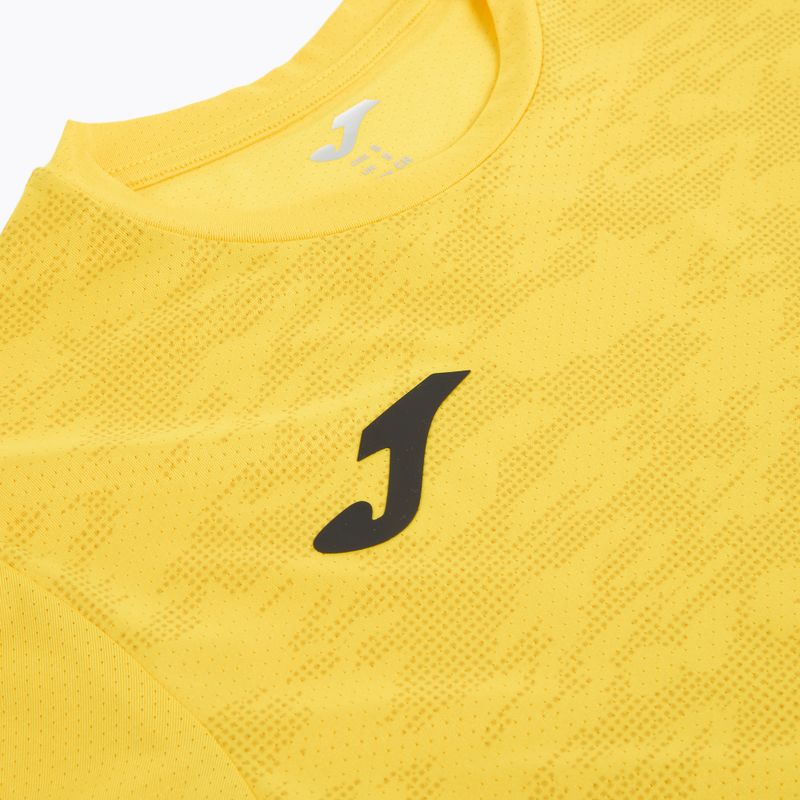 Мъжка тениска за бягане Joma Record III жълта 4