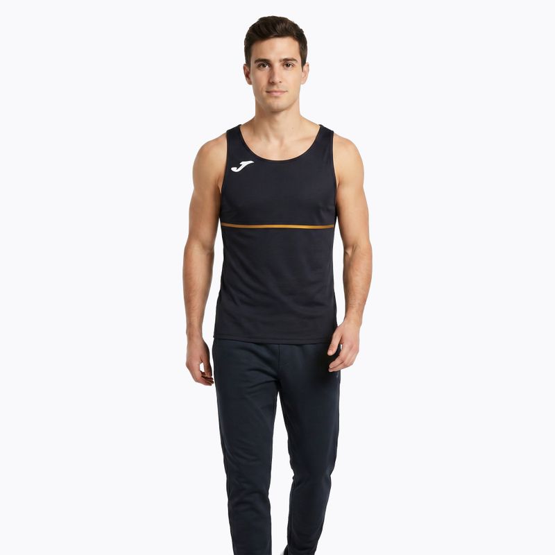 Мъжка тениска за бягане Joma Record III черна 2