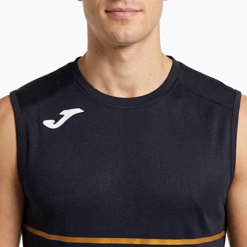 Мъжка тениска за бягане Joma Record III черна 4