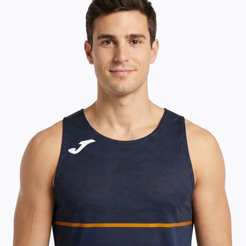 Мъжка тениска за бягане Joma Record III в тъмносин цвят 4