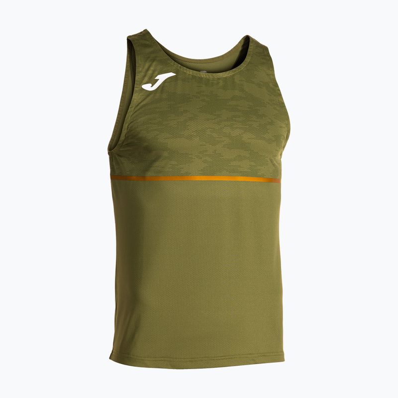 Мъжка тениска за бягане Joma Record III зелена