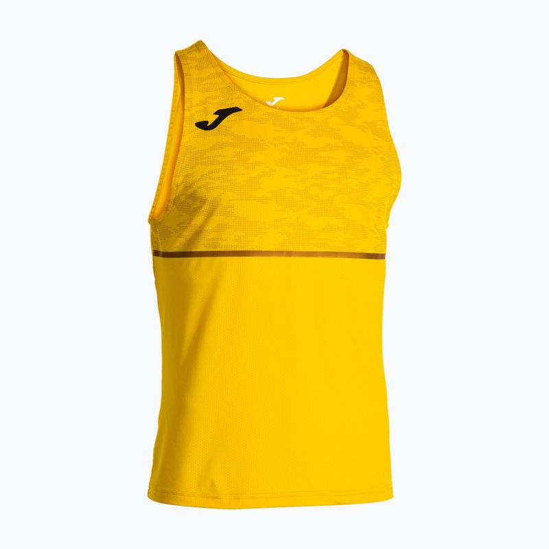 Мъжка тениска за бягане Joma Record III жълта