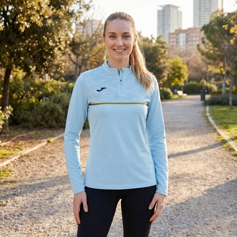 Joma Record III дамски потник за бягане светлосин 5