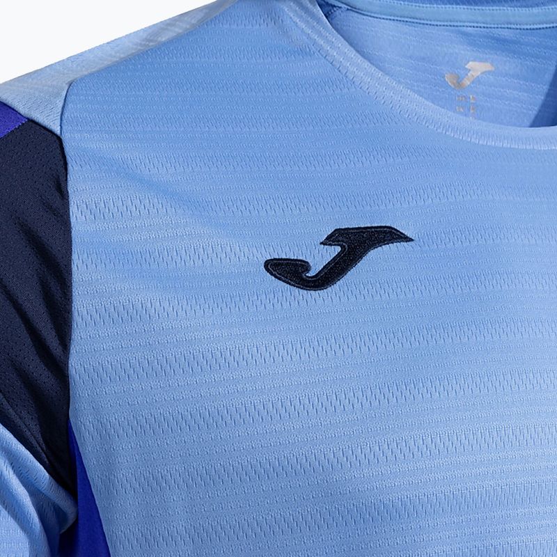 Мъжка тениска Joma Montreal sky blue/dark navy 6