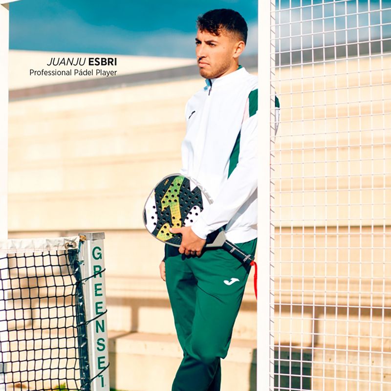 Мъжки спортен екип Joma Montreal white/green 5
