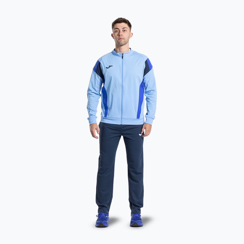 Мъжки спортен костюм Joma Montreal небесно синьо/тъмно тъмно синьо 6