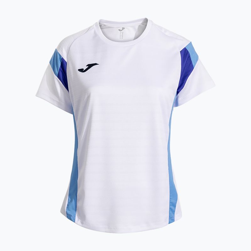 Дамска тениска Joma Montreal white/sky blue