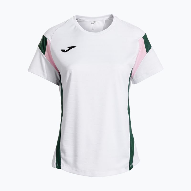Дамска тениска Joma Montreal бяла/зелена