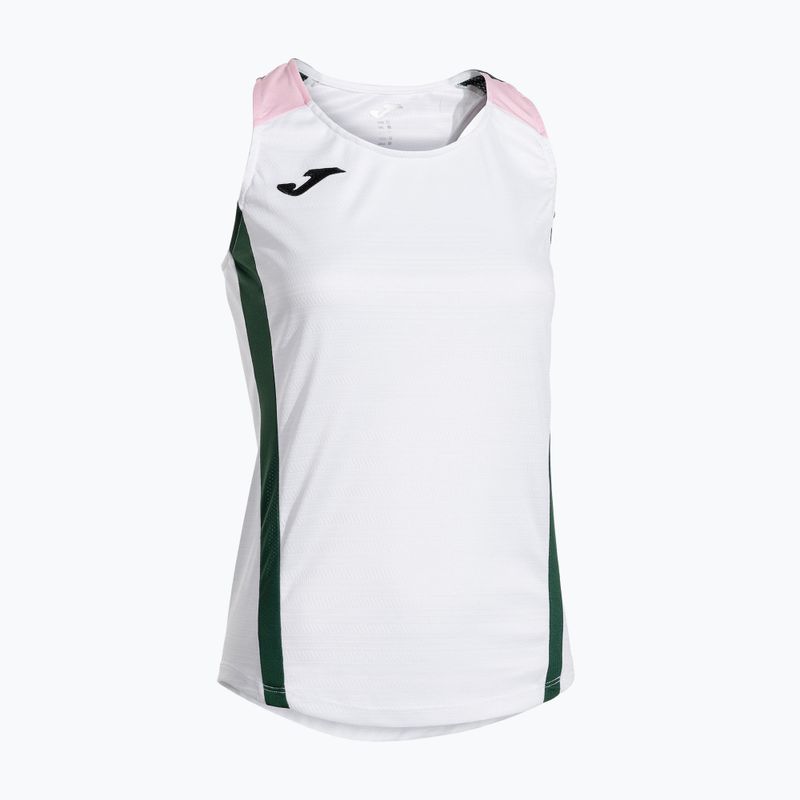 Дамска тениска Joma Montreal бяла/зелена
