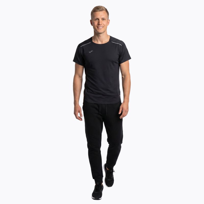 Мъжка тениска за бягане Joma R-City черна 2