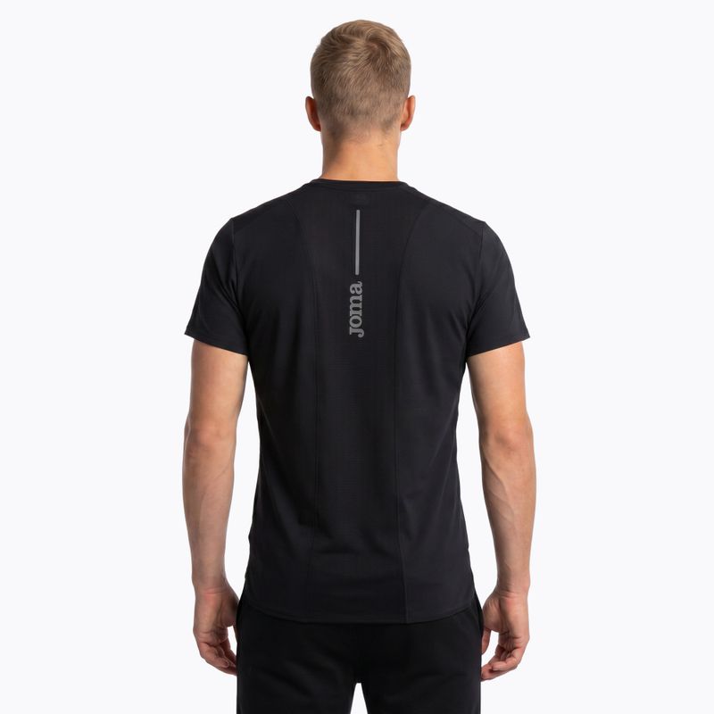 Мъжка тениска за бягане Joma R-City черна 3