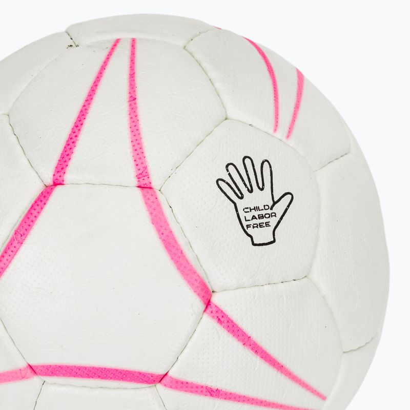 Топка за хандбал Joma S-Grip white/flour pink размер 2 3