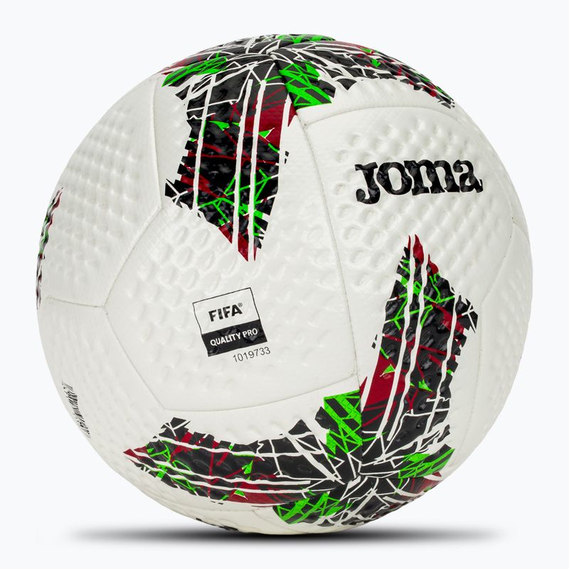 Футболна топка Joma Gioco III white/green размер 5 2