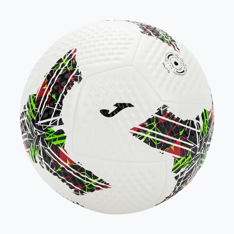 Футболна топка Joma Gioco III бяла/зелена размер 5 2