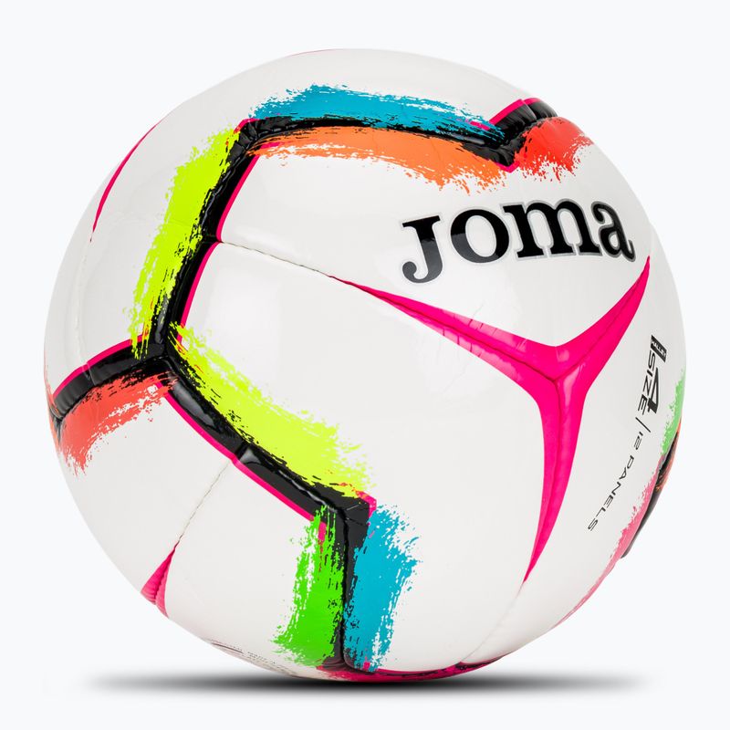 Футболна топка Joma Halley II white/fluor pink размер 4 2