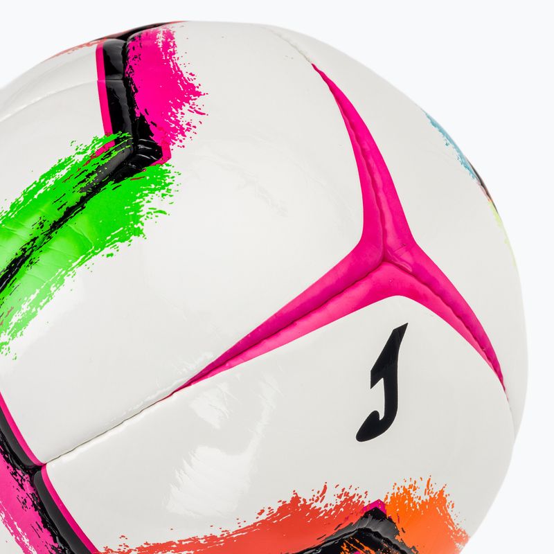 Футболна топка Joma Halley II white/fluor pink размер 4 4