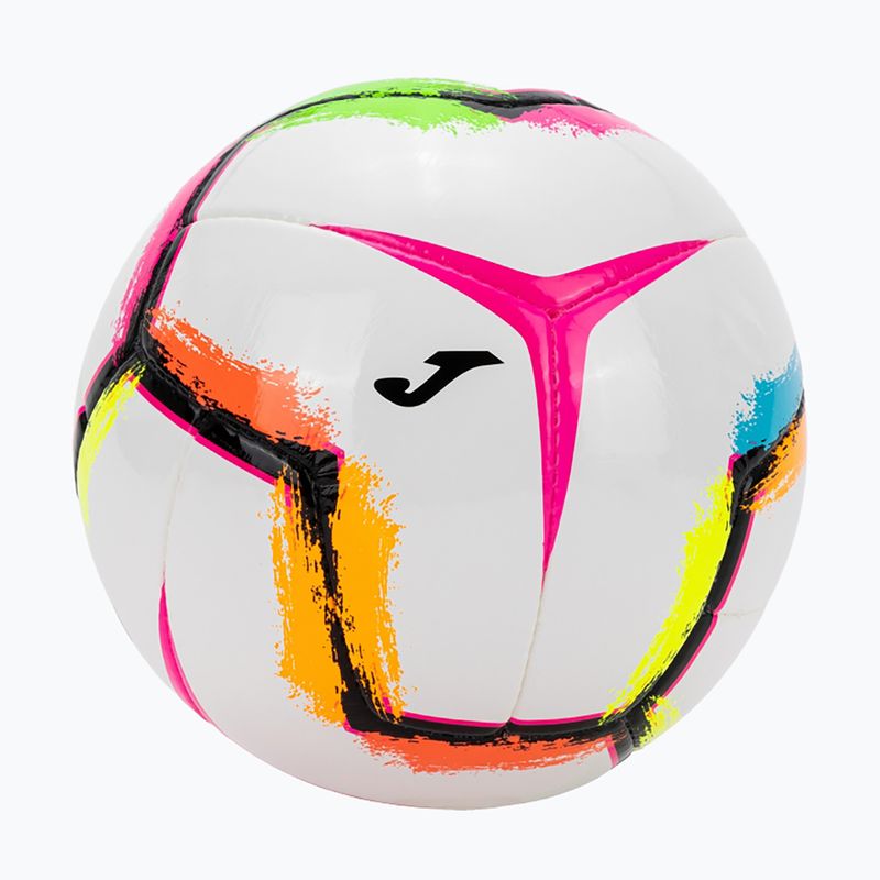 Футболна топка Joma Halley II white/fluor pink размер 4 2