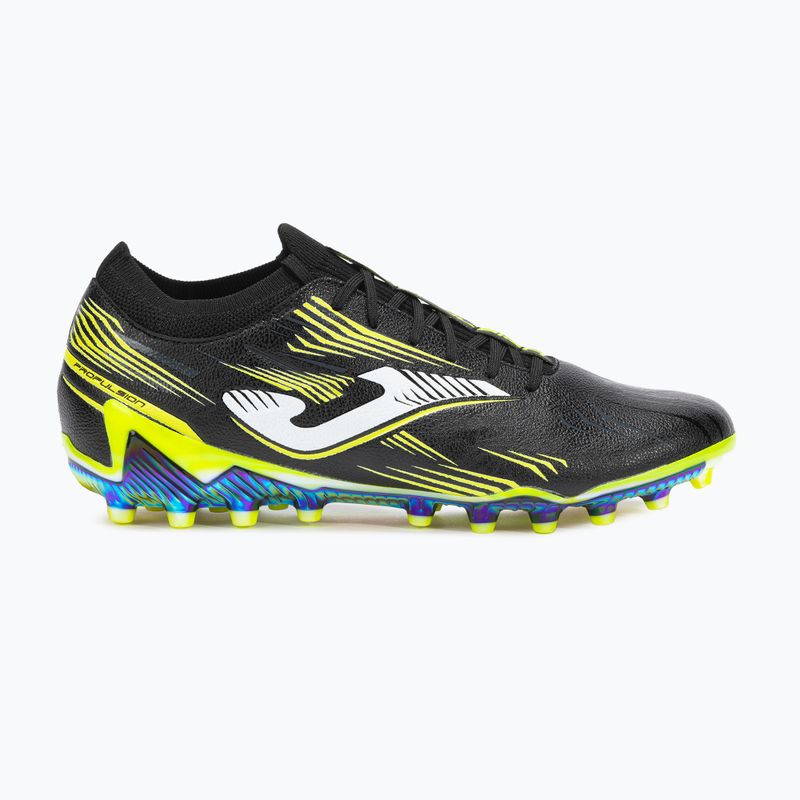 Мъжки футболни обувки Joma Propulsion Top FG black/yellow 8