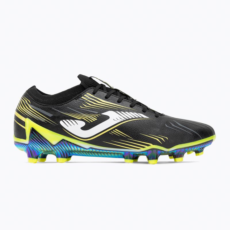 Мъжки футболни обувки Joma Propulsion Top FG black/yellow 2