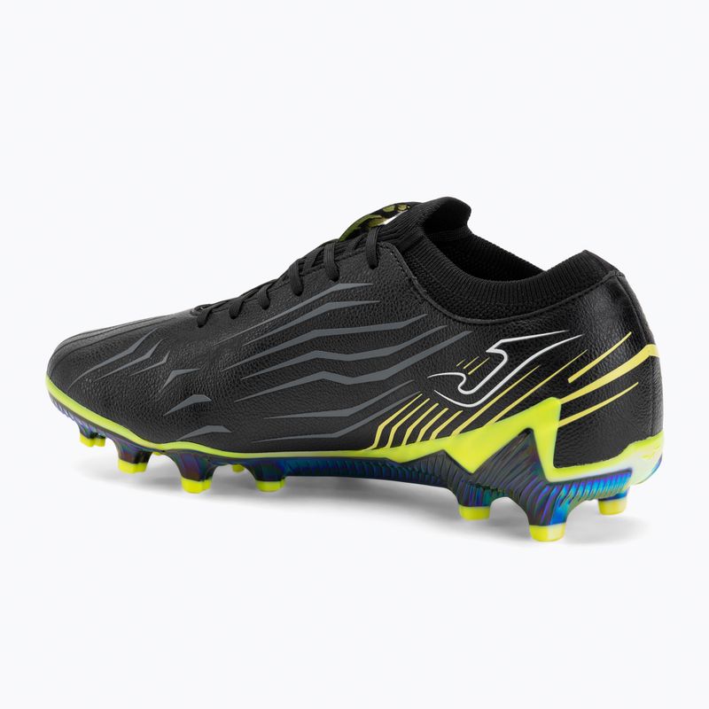 Мъжки футболни обувки Joma Propulsion Top FG black/yellow 3