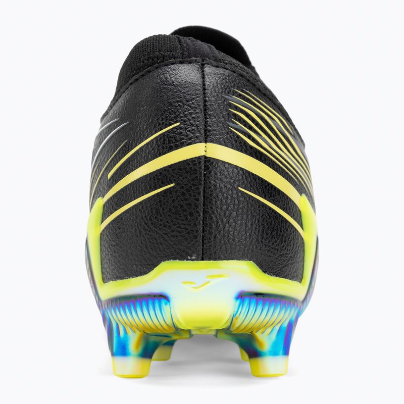 Мъжки футболни обувки Joma Propulsion Top FG black/yellow 6