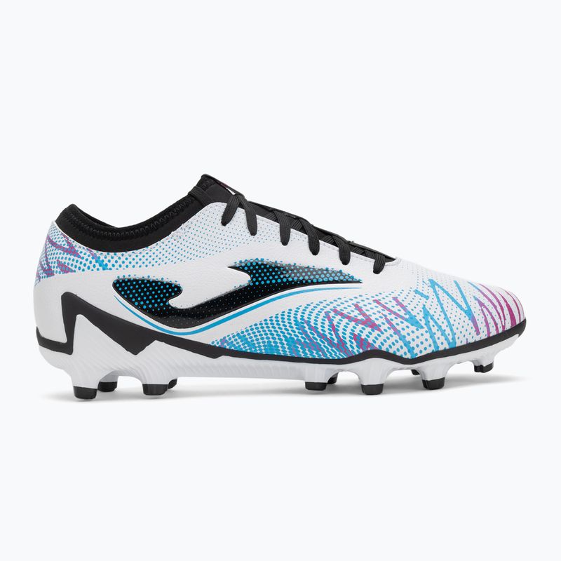 Joma Striker FG мъжки футболни обувки бели 2
